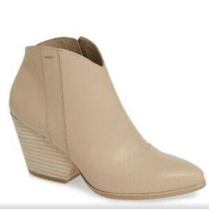 Eileen Fisher Leather Ankle Booties, Tan